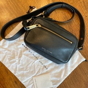 Marc Jacobs Black Crossbody Handbag